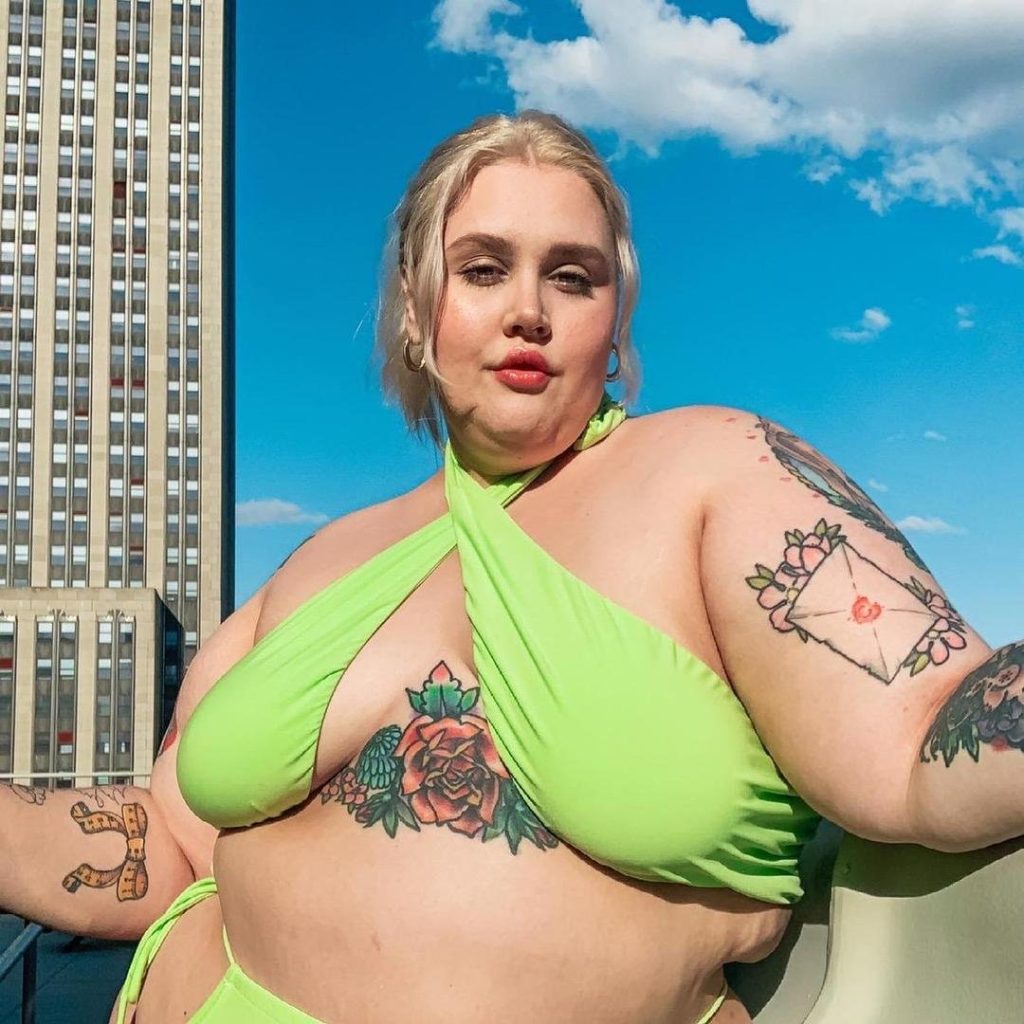 Plus-size model silences critics with her message of acceptance